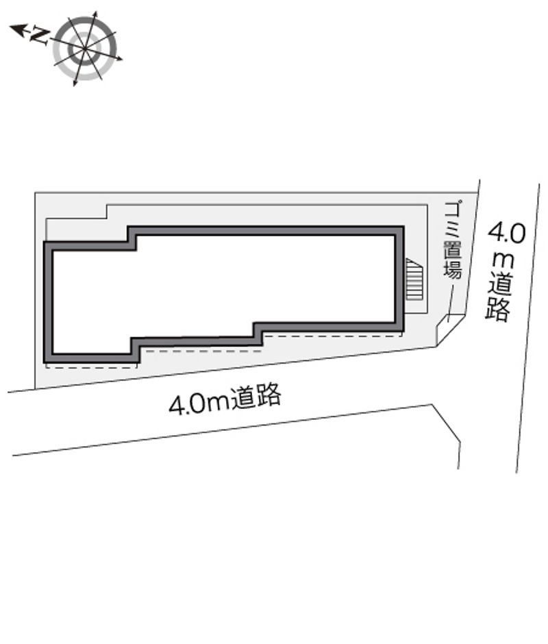 レオパレスＪＥミリオンハイム 配置図