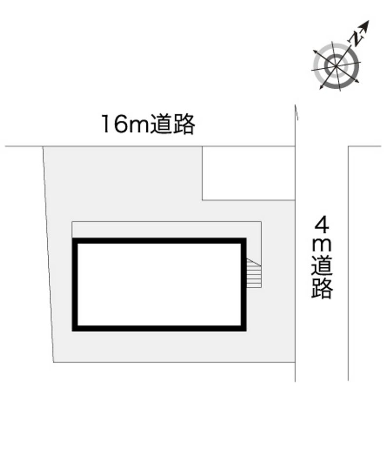 レオパレスグリーングラス 配置図