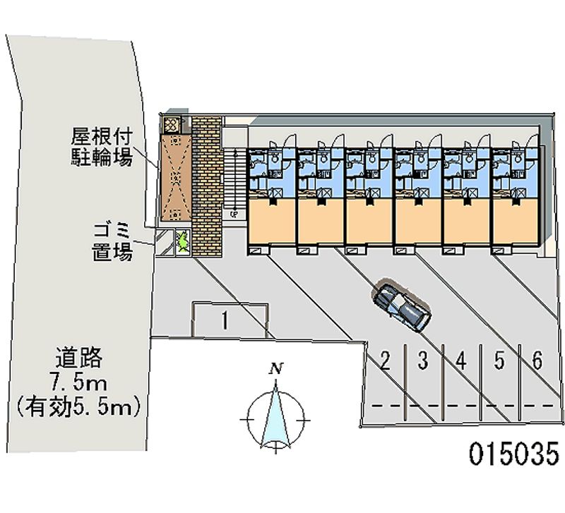 15035 Monthly parking lot