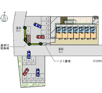 13868 Monthly parking lot