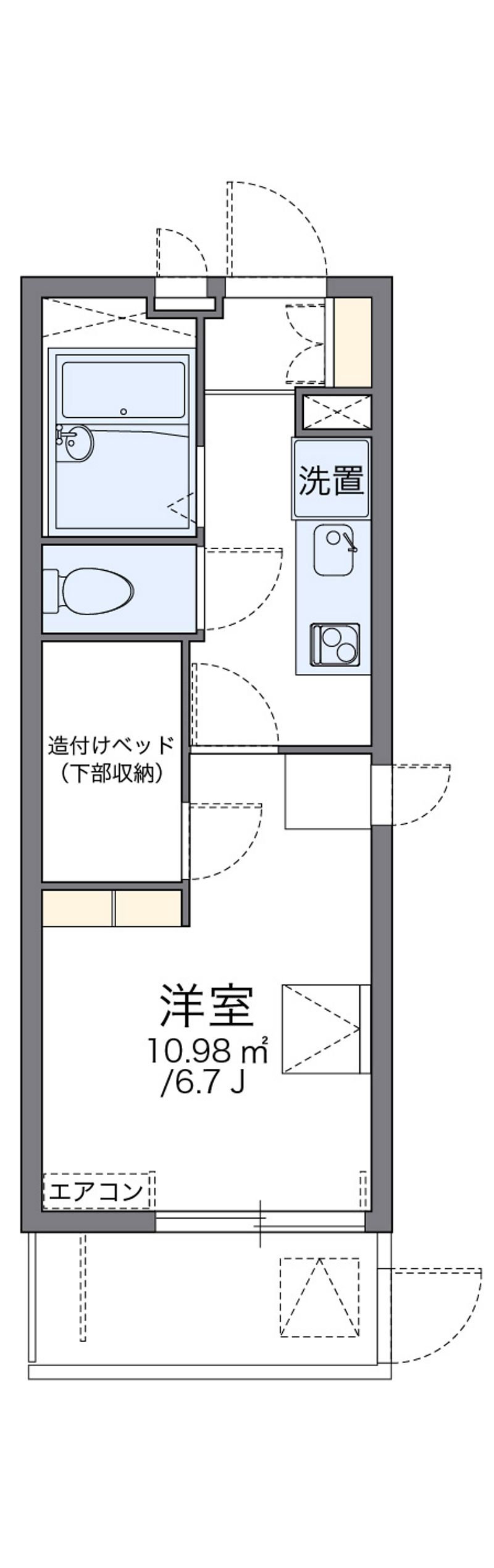 leopalace SUSANO Floor plan