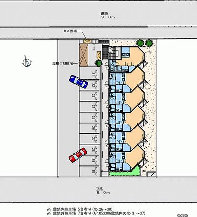 レオネクストくりの木 月極駐車場