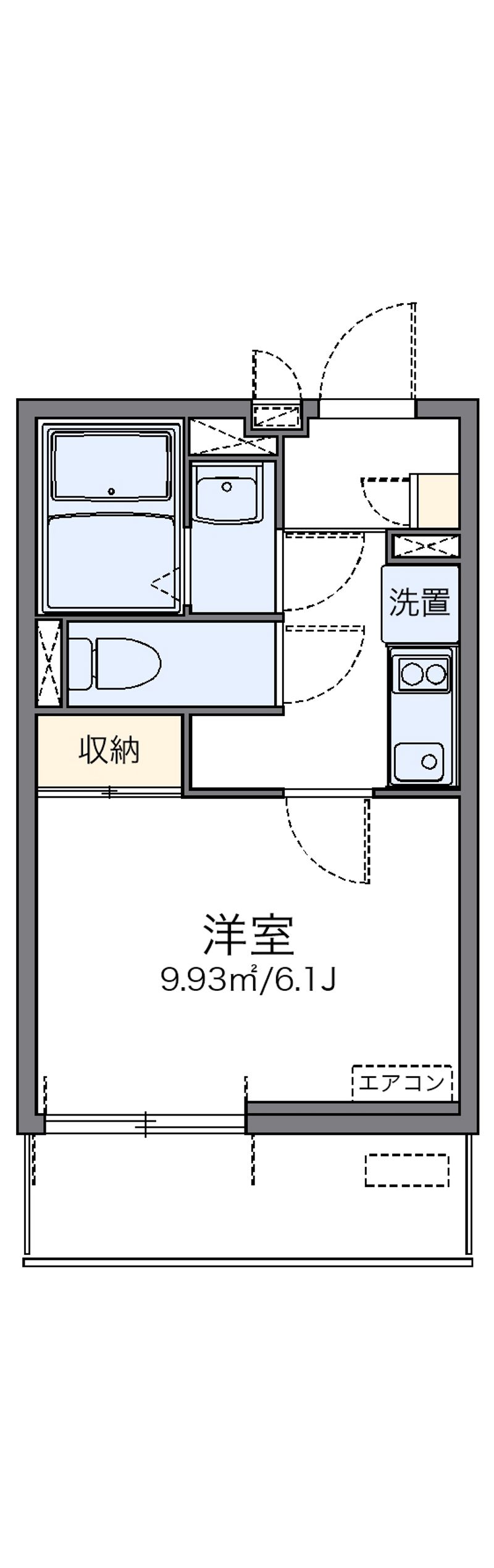 レオネクストコタ 間取図