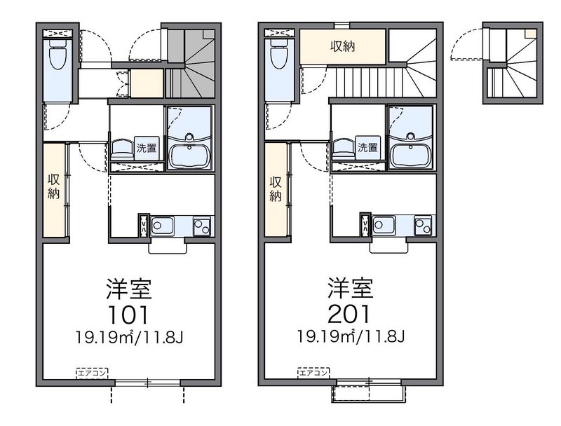 レオネクストフジハイム 間取図