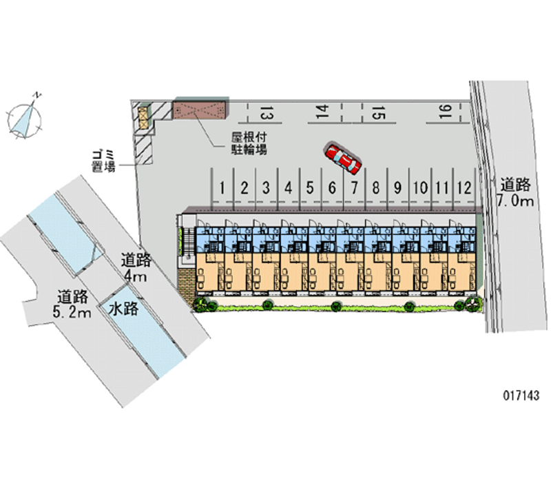 17143 Monthly parking lot