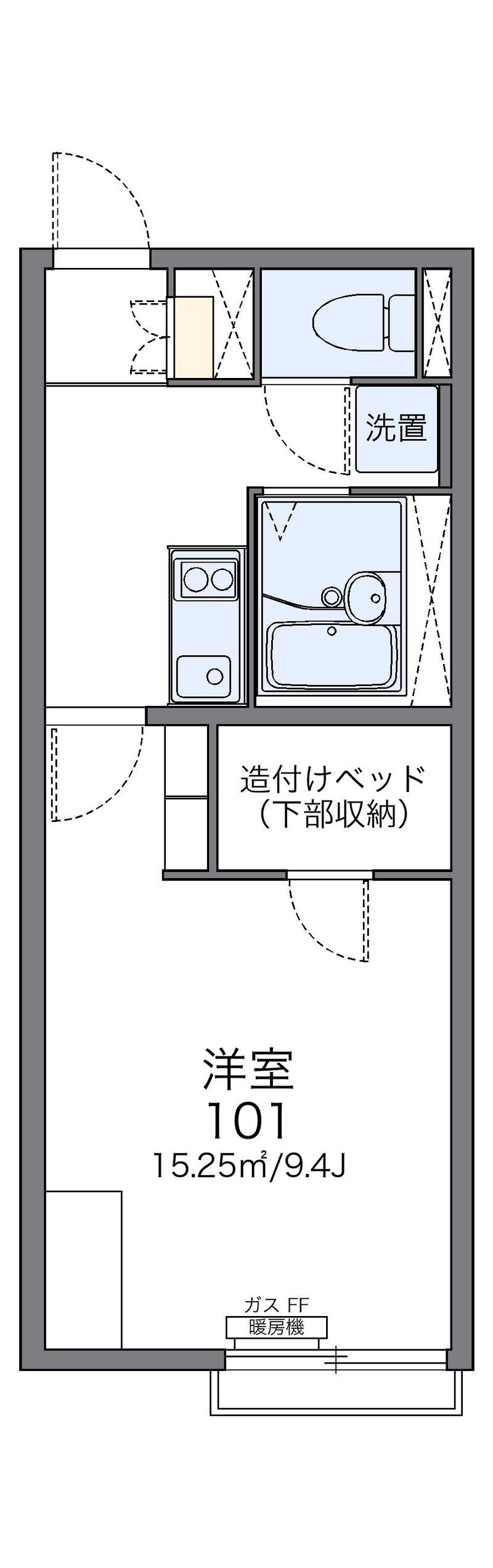 レオネクスト二十四軒 間取図