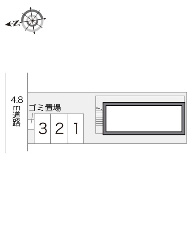 レオパレスマ・メゾン 配置図