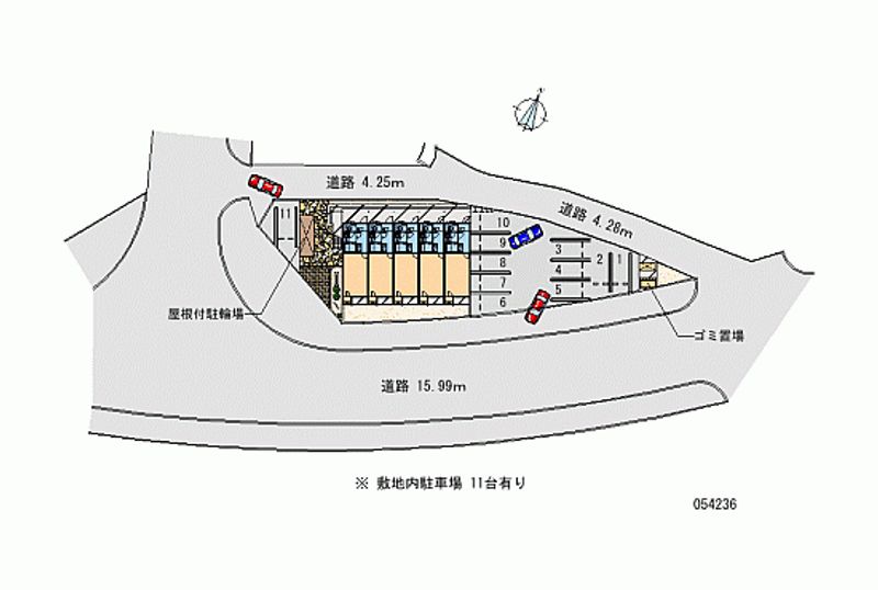 54236月租停車場