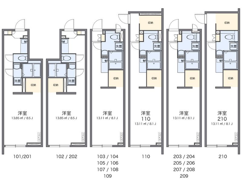 レオパレス新築６０４７９ 間取り