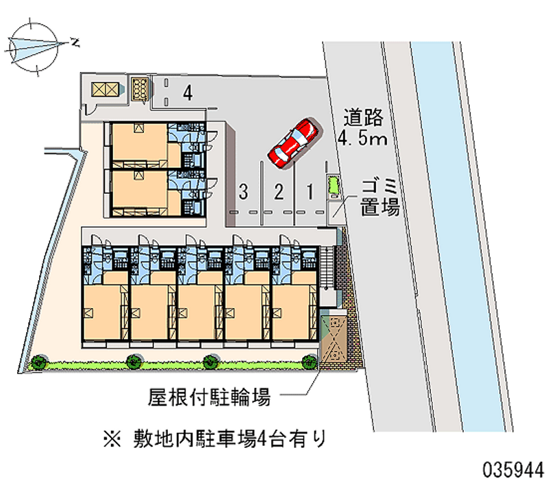 35944 Monthly parking lot