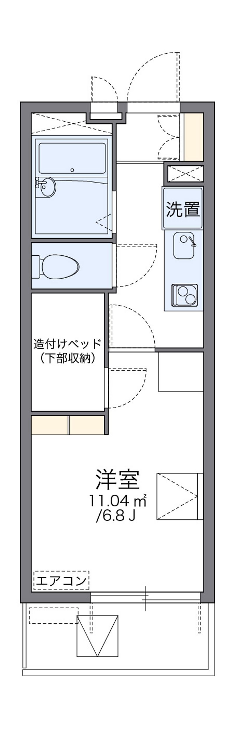 レオパレス正楓Ⅱ 間取図