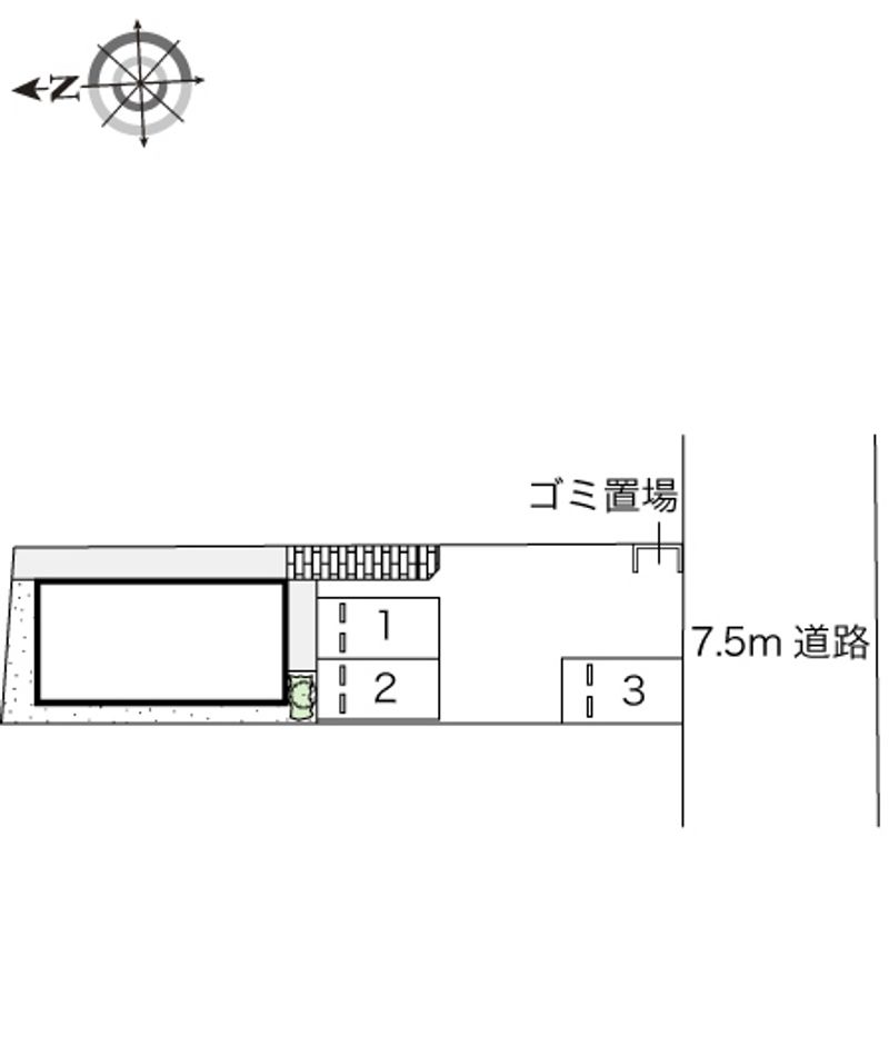 レオネクストささしま 配置図