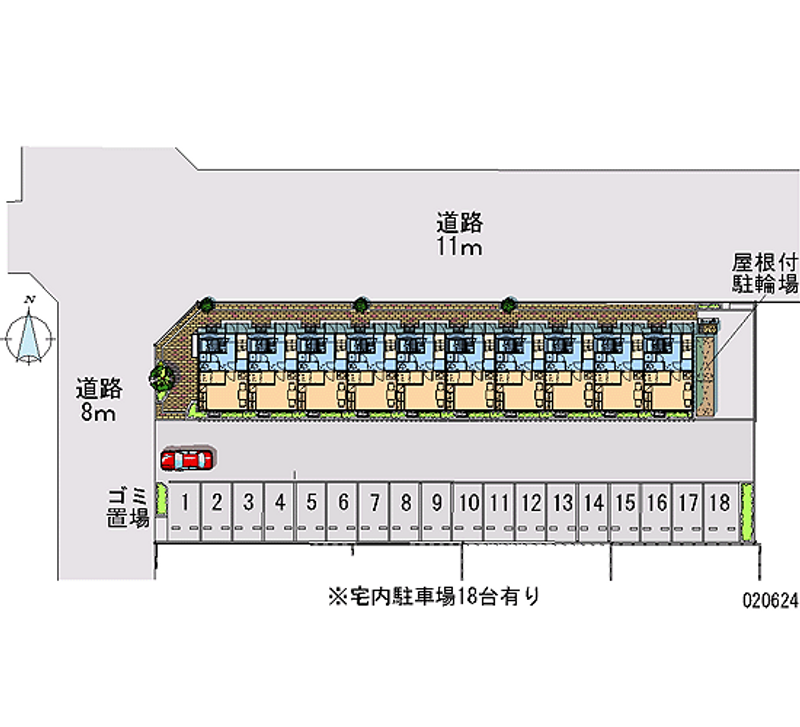 20624 bãi đậu xe hàng tháng