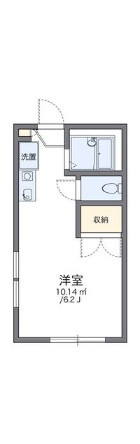 レオパレスカサ 間取り図