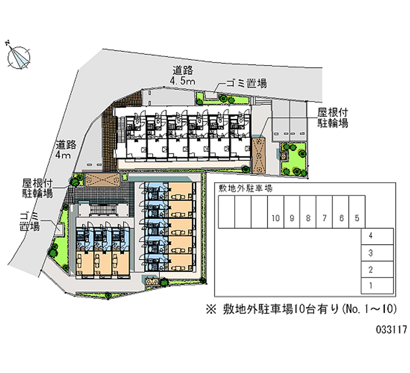 33117 Monthly parking lot