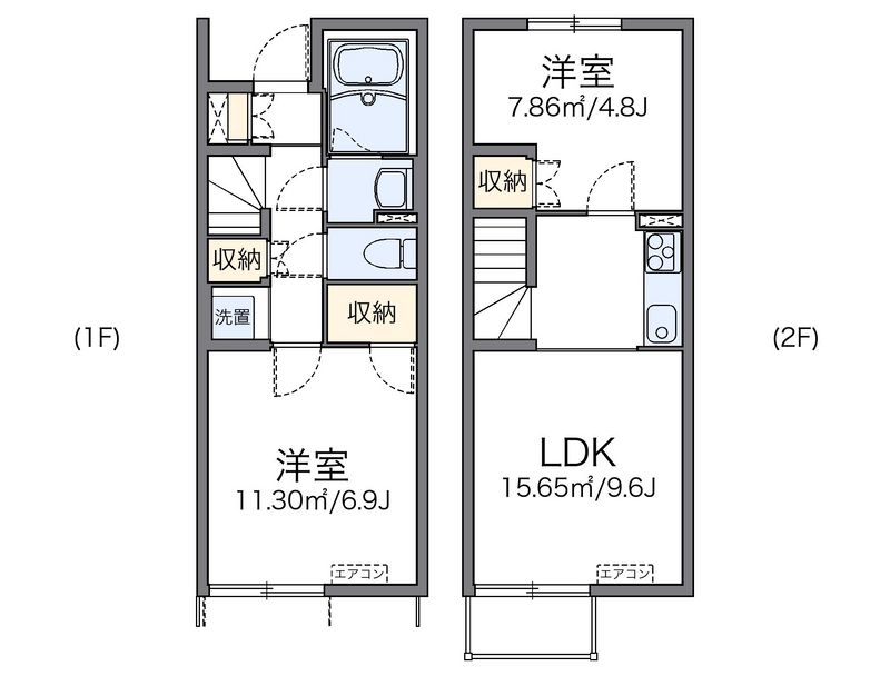 レオネクストハピネス大谷 間取図