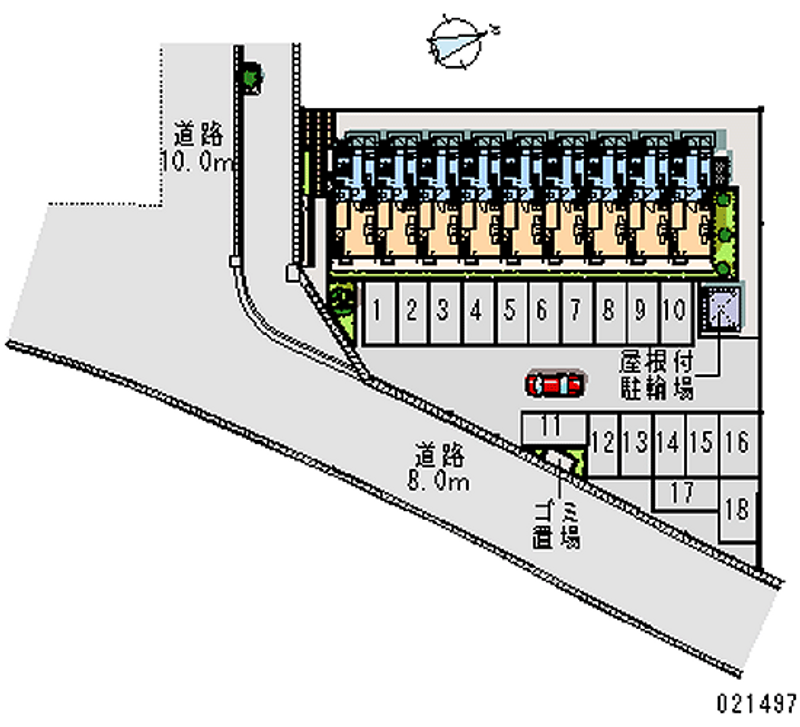 21497月租停車場