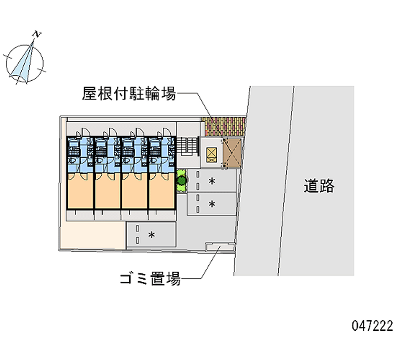 レオパレスコーリン 区画図