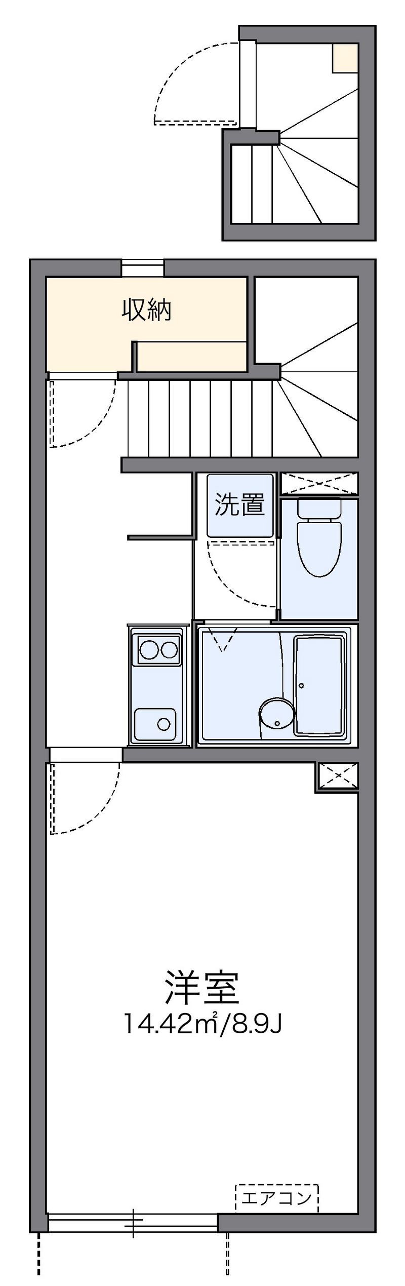 レオネクストル　モンド 間取図