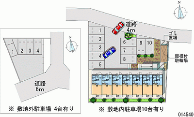 14540 Monthly parking lot