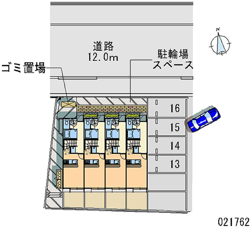 21762月租停车场