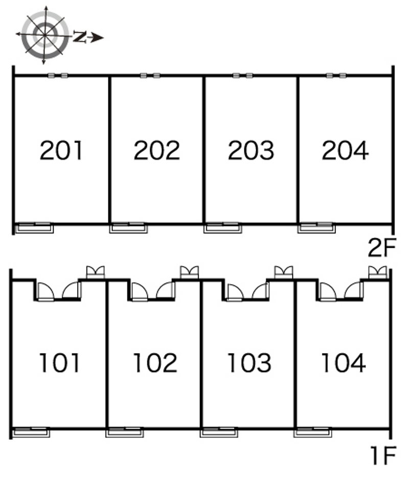 レオネクストさくらやⅣ 間取配置図