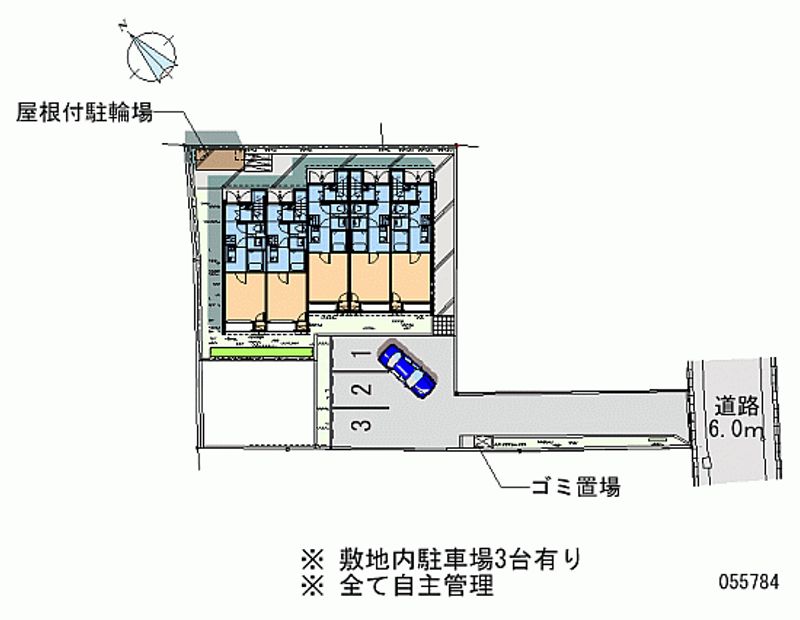 クレイノ吹上 区画図