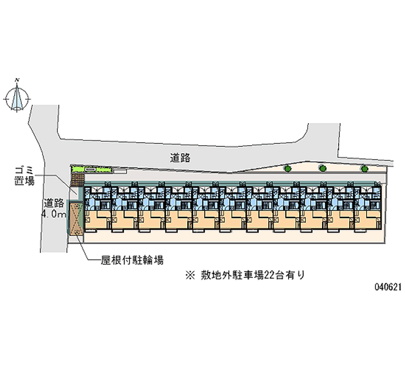 40621 bãi đậu xe hàng tháng