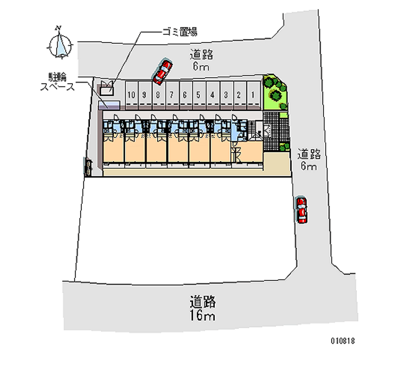 レオパレス希みが丘 月極駐車場