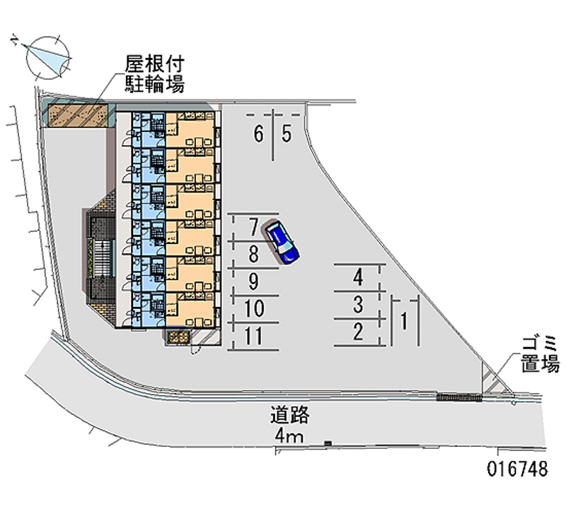 16748月租停车场