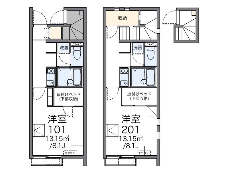 レオネクストグリーンパール 間取図