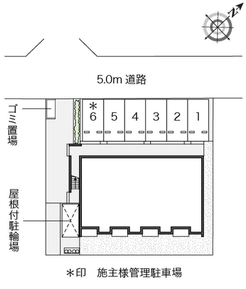 レオネクストステラレガーミ 駐車場