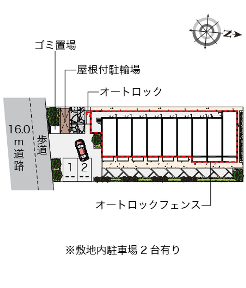 ミランダルーチェⅢ 配置図
