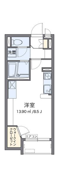 ミランダパレス湘南本宿 間取り図