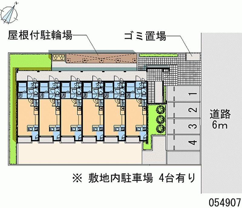 54907 Monthly parking lot