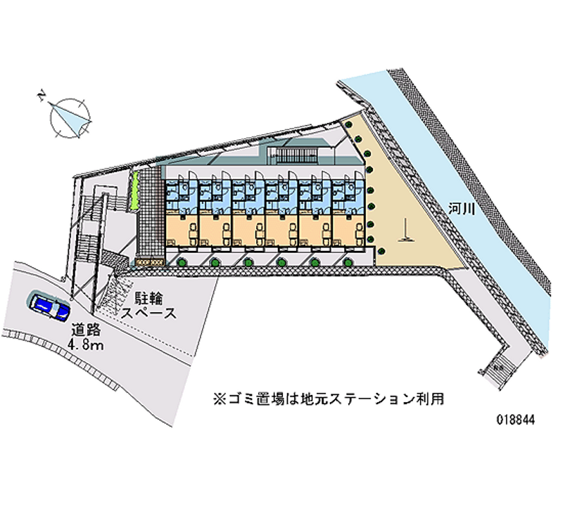 レオパレスＹＡＮＯＨＩＲＡ 区画図