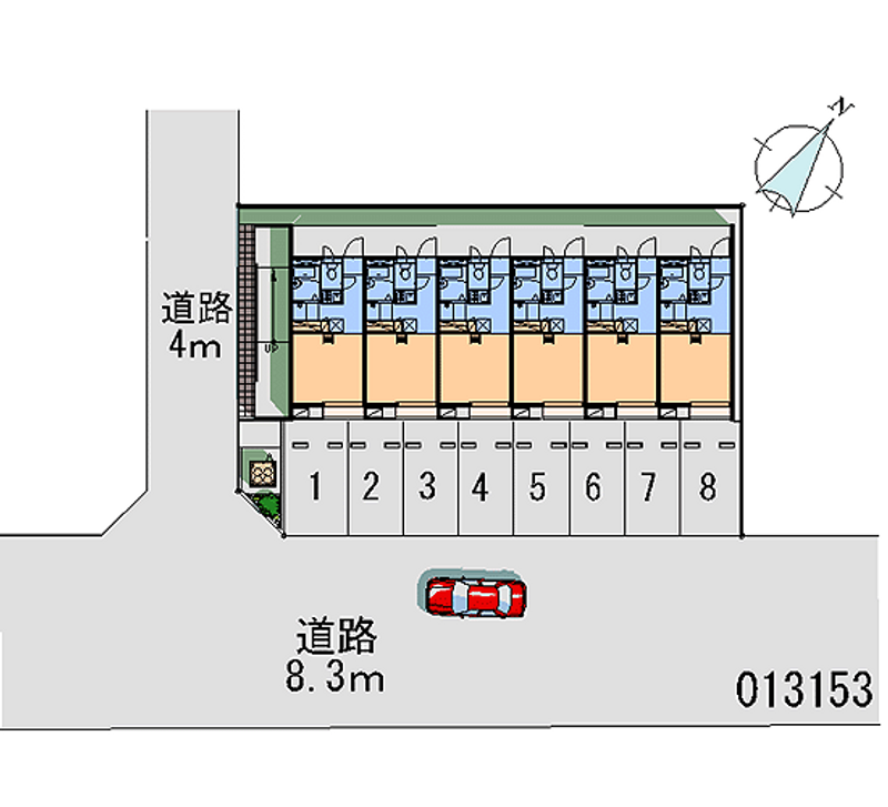 13153 Monthly parking lot