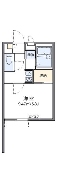 レオパレスｓｈｉｍｏ　５５ 間取り図