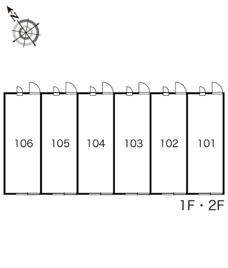 leopalace Shonan II Floor plan layout diagram