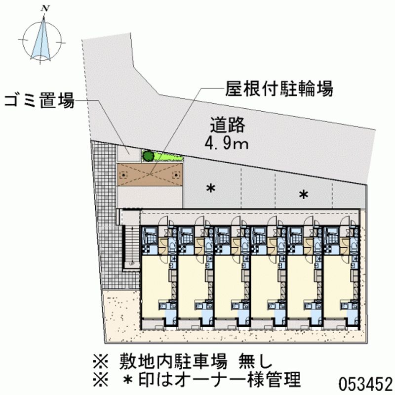 レオネクストプレジオ豊南 区画図