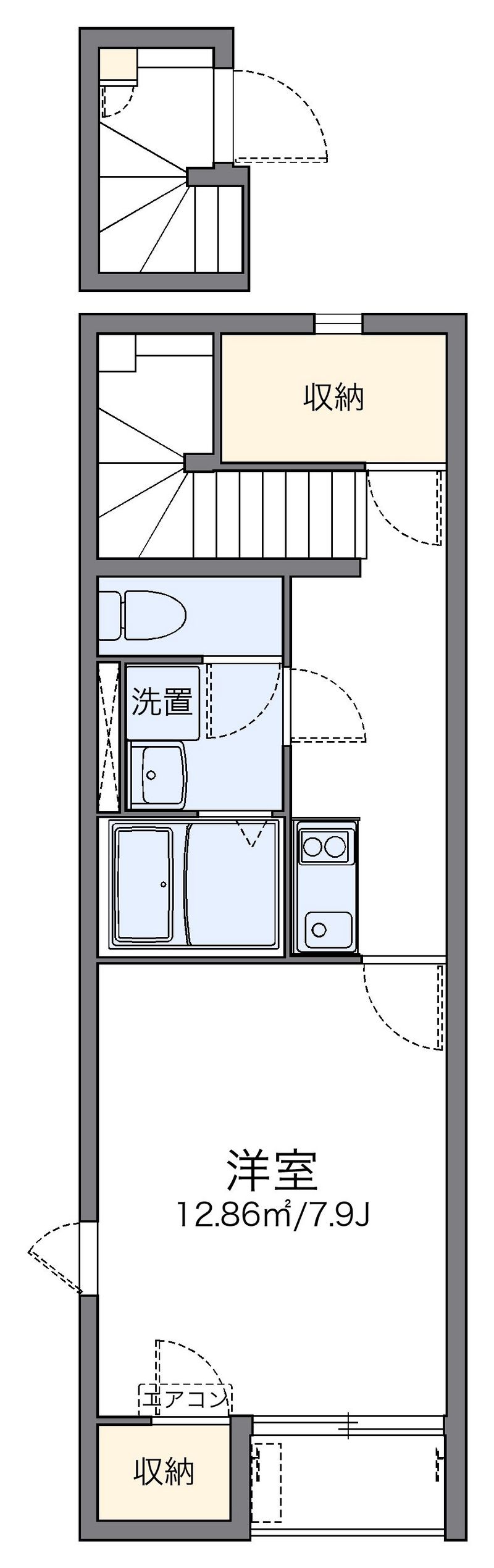 レオネクストバロー 間取図