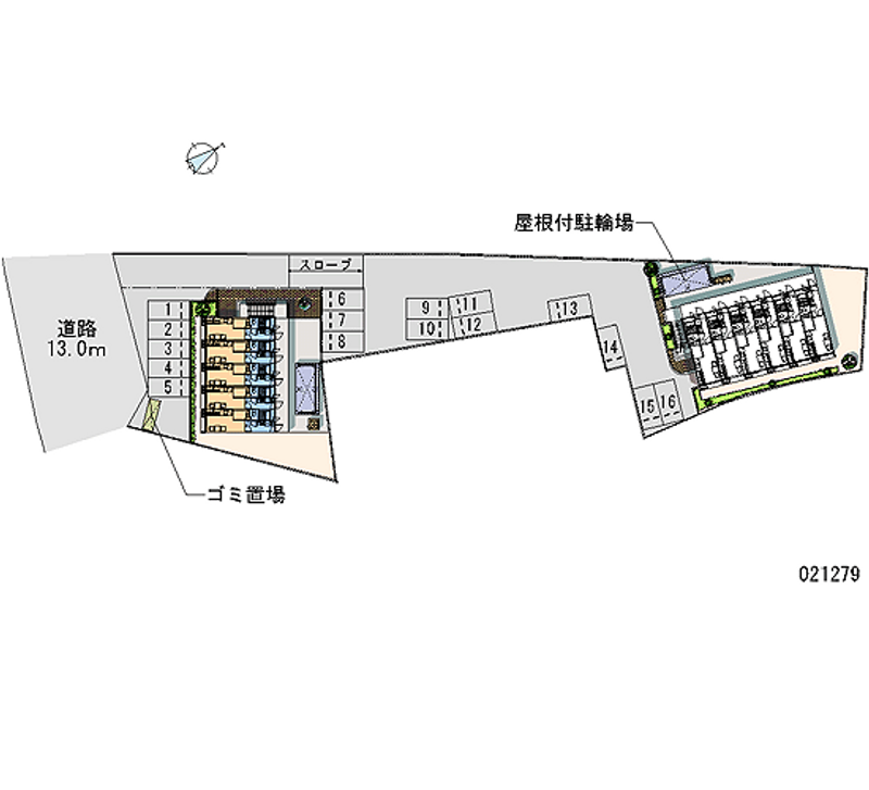 21279月租停车场