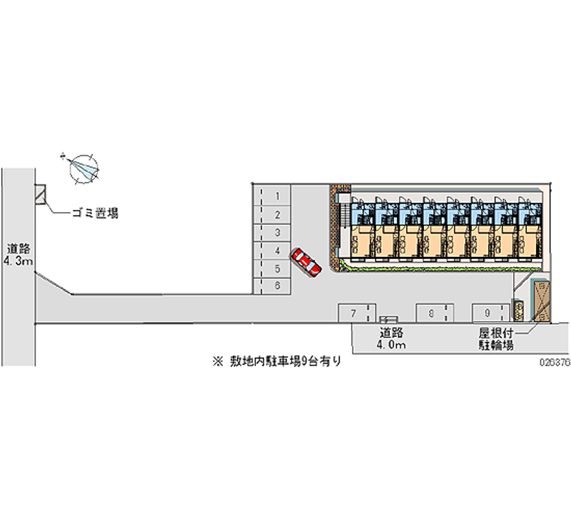 26376 bãi đậu xe hàng tháng