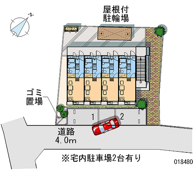 レオパレスベガ 月極駐車場