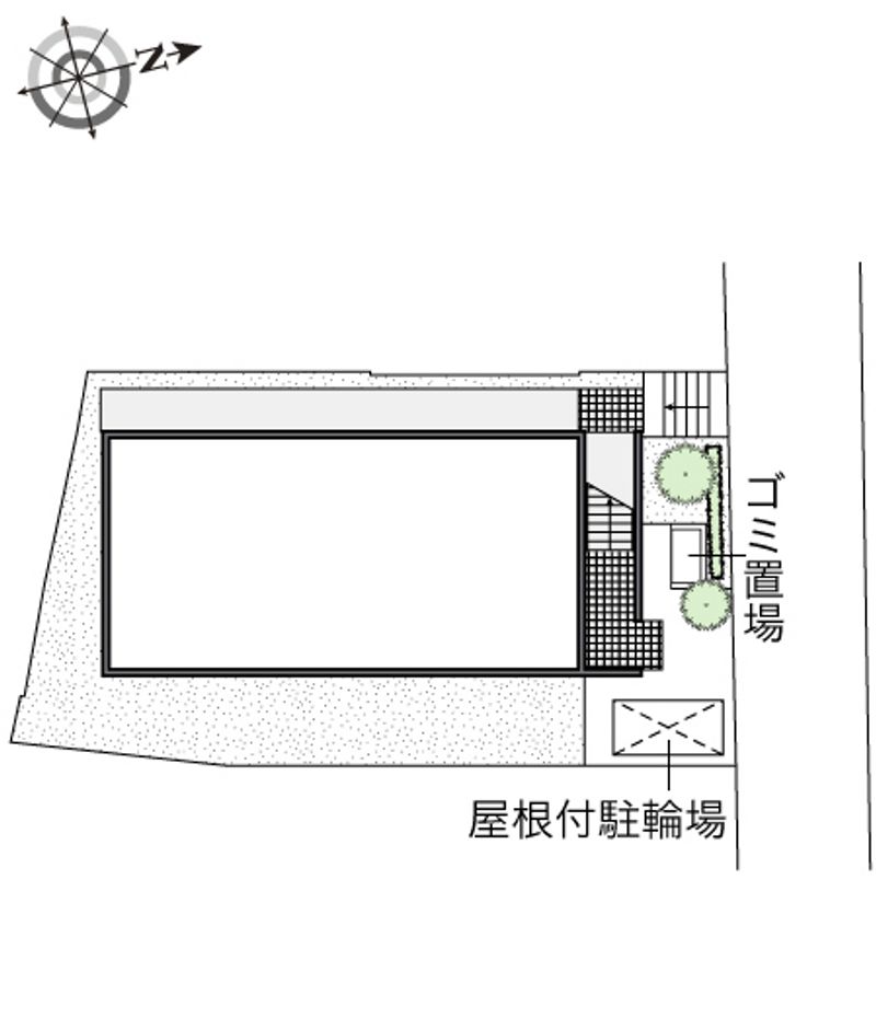 レオパレスイマクマノヒルズ 配置図