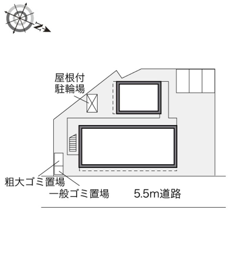 レオパレスコージーコート 配置図