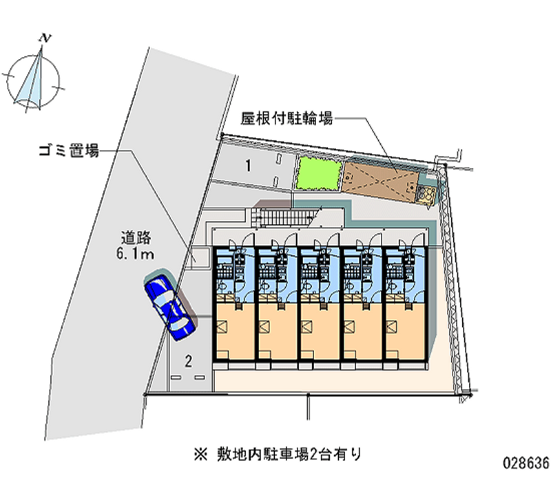 28636 Monthly parking lot