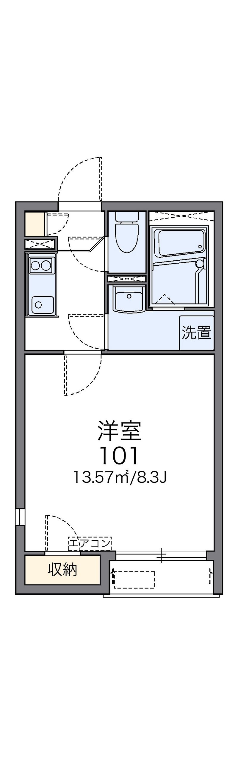 レオネクストロイヤルＳ 間取図