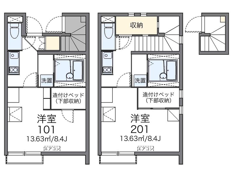 レオネクストソレイユ 間取図