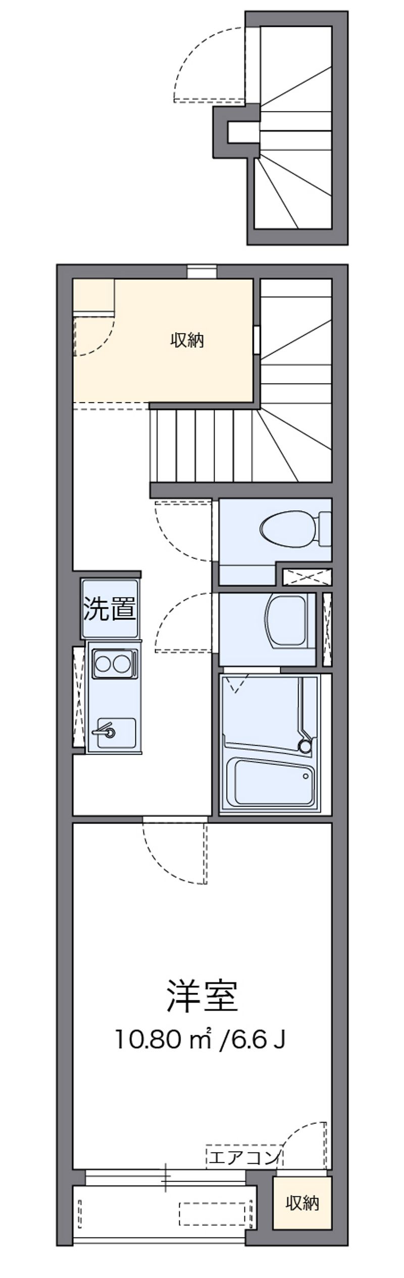 クレイノラベンダー 間取図